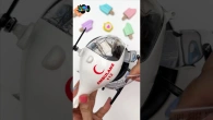 Satisfying Crushing Slime crush glitters #shorts