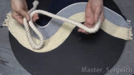 Glue the cords and ropes on like I did and you'll get awesome results!
