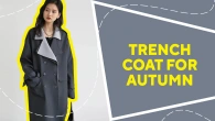 Trench coat for autumn