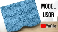 Model tricotat foarte usor de lucrat.
