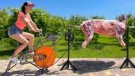 I Roast A Whole Sheep On A Spit And Do Sports At The Same Time