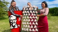 Хрустящие KFC Крылышки с ароматным картофелем из печи!