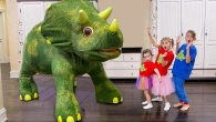 Five Kids Dinosaur Song + more Children's Songs and Videos