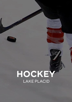 Hockey. Lake Placid