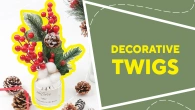 Decorative twigs