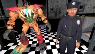 АНИМАТРОНИКИ ПУГАЮТ ОХРАННИКА Five Nights at Freddy's Security Breach RUIN FNAF COOP  Garry's Mod
