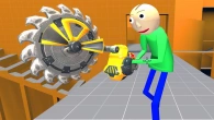БАЛДИ С БЕНЗОПИЛОЙ ГОНЯЕТСЯ ЗА НАМИ BALDI GMOD  Garry's Mod
