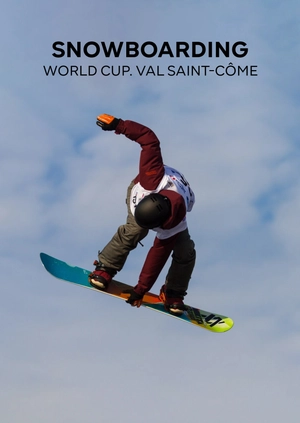 Snowboarding. World Cup. Val Saint-Côme