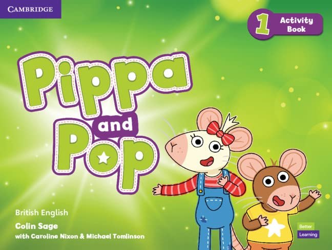 Pippa and Pop 1. Activity Book. Сейдж Колін, Ніксон...