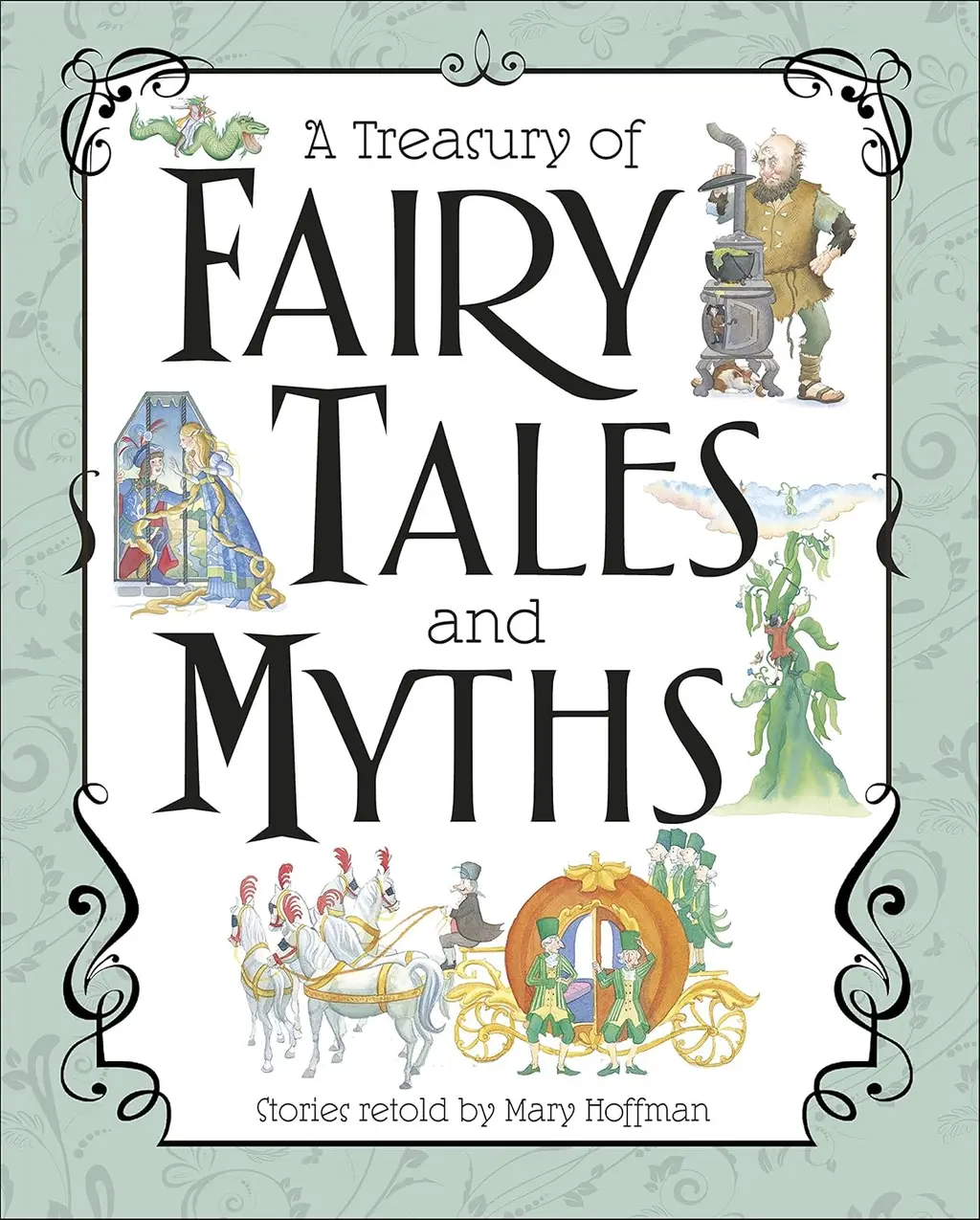 Обкладника "A Treasury of Fairy Tales and Myths" Обкладинка "A Treasury of Fairy Tales and Myths"