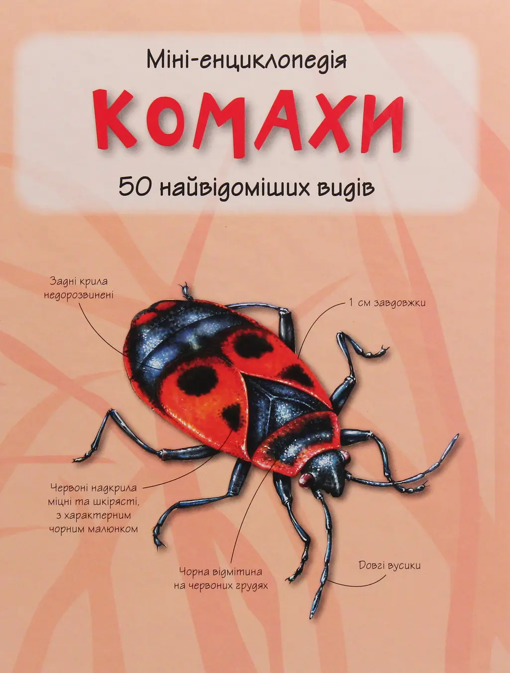 Обкладника "Комахи. Міні-енциклопедія" Обкладинка "Комахи. Міні-енциклопедія"