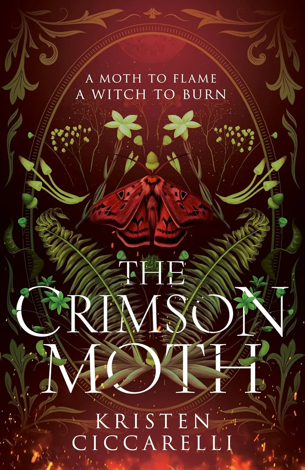 Обкладинка "The Crimson Moth"