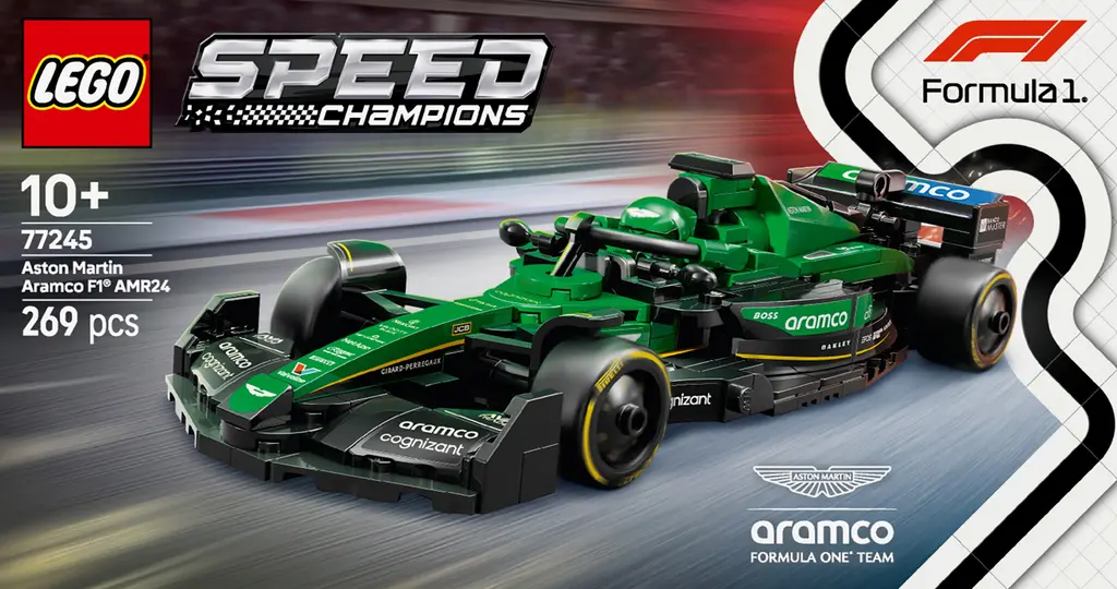 Обкладника "Конструктор LEGO Автомобіль для перегонів Aston Martin Aramco F1® AMR24" Обкладинка "Конструктор LEGO Автомобіль для перегонів Aston Martin Aramco F1® AMR24"