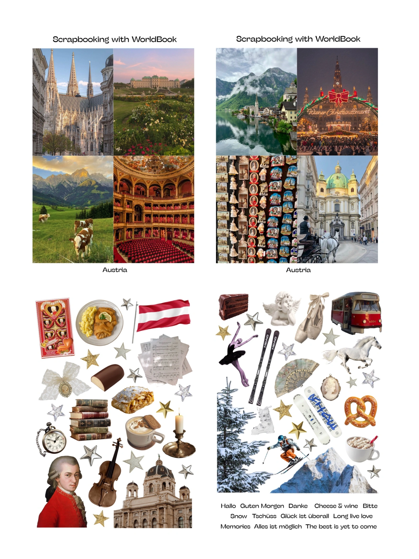 Скрапбукінг «Австрія»