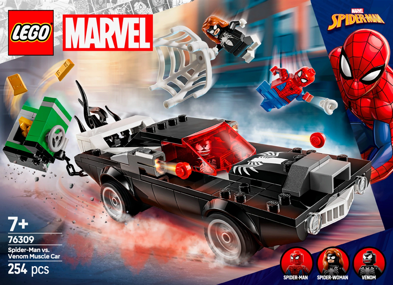Конструктор LEGO Людина-павук проти маслкара Венома
