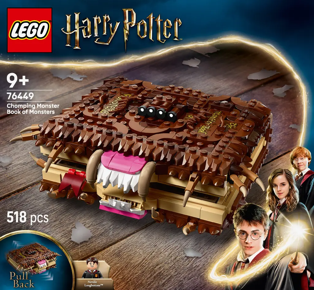 Обкладинка "Конструктор LEGO Куслива Жахлива книга жахіть"