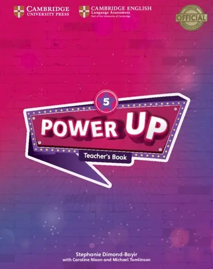 Обкладника "Power Up. Level 5. Teacher's Book" Обкладинка "Power Up. Level 5. Teacher's Book"