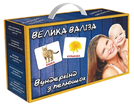Подарунковий набір ламінованих карток Домана «Велика валіза»