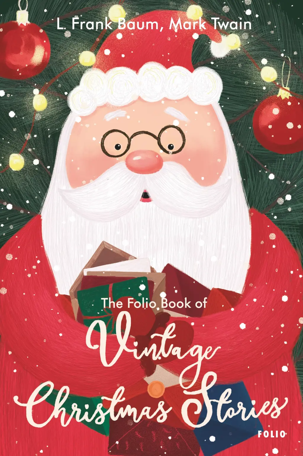 Обкладинка "The Folio Book of Vintage Christmas Stories"