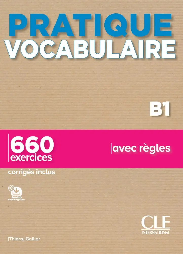 Обкладинка "Pratique Vocabulaire B1 + Corrigés"