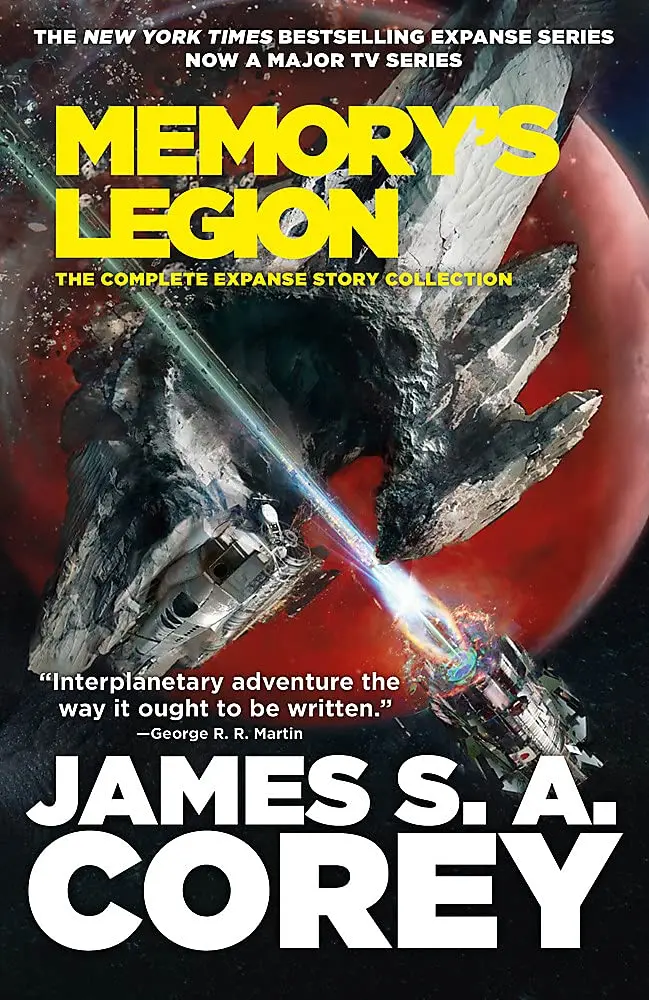 Обкладника "The Expanse Story Collection Memory's Legion" Обкладинка "The Expanse Story Collection Memory's Legion"