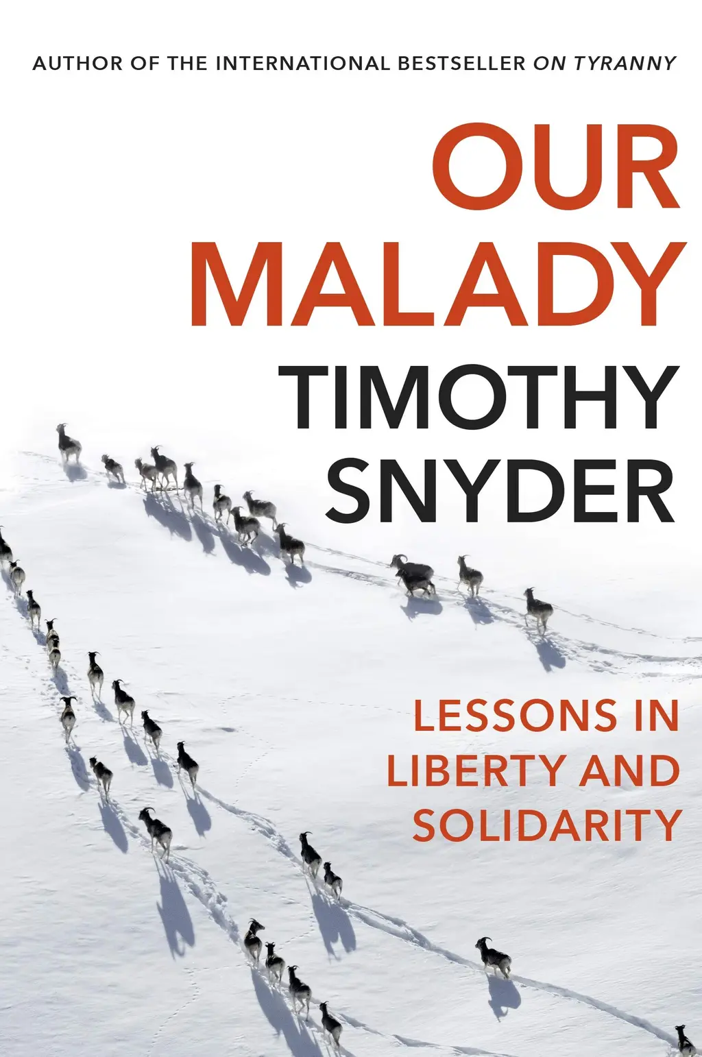Обкладинка "Our Malady. Lessons in Liberty and Solidarity"