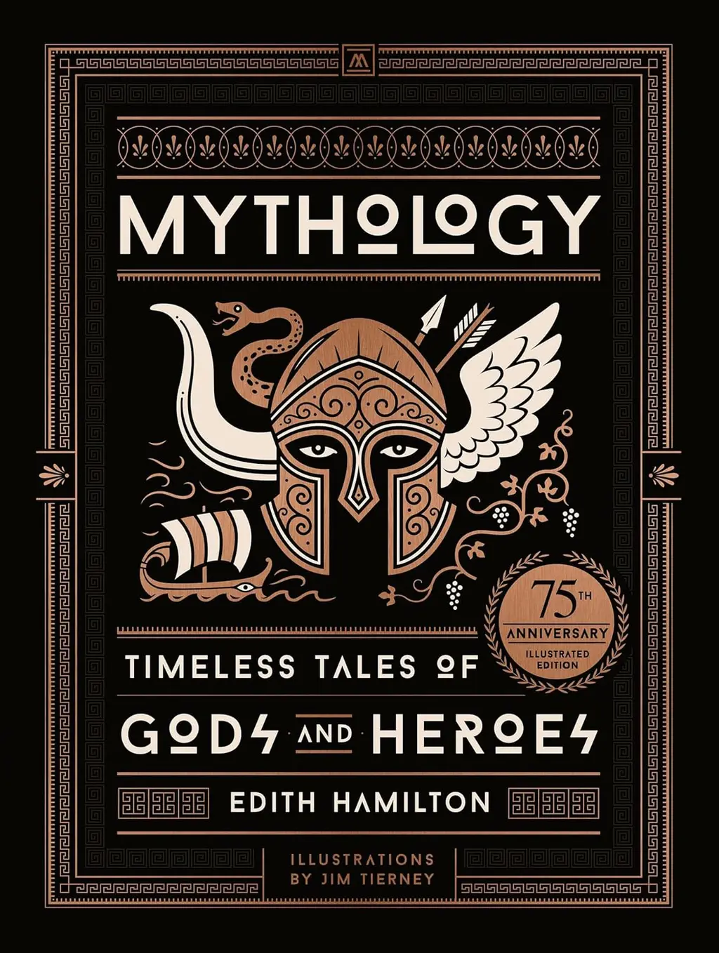Обкладинка "Mythology: Timeless Tales of Gods and Heroes"