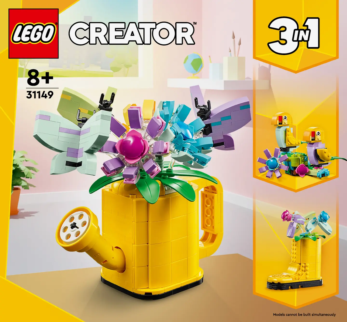 Конструктор LEGO Квіти в лійці