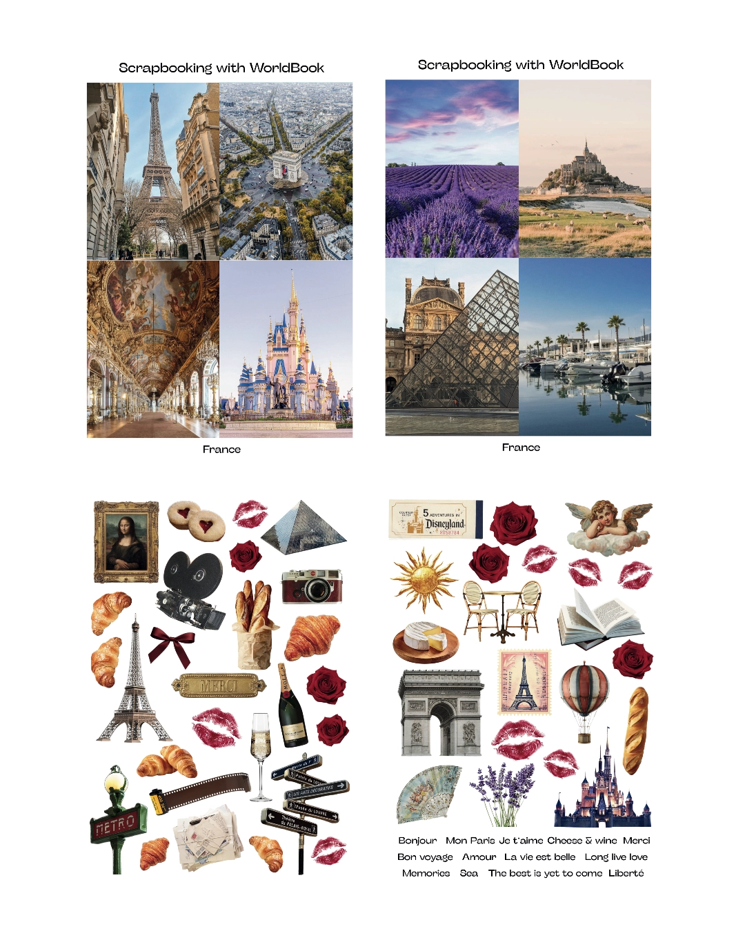 Скрапбукінг «Франція»