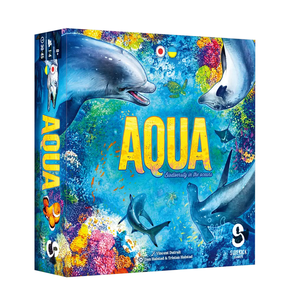 Обкладинка "Настільна гра «Aqua. Океанське біорізноманіття»"
