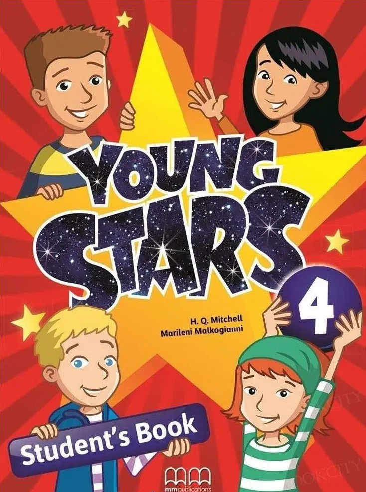 Обкладника "Young Stars 4. Student's Book with Online Culture Time for Ukraine" Обкладинка "Young Stars 4. Student's Book with Online Culture Time for Ukraine"