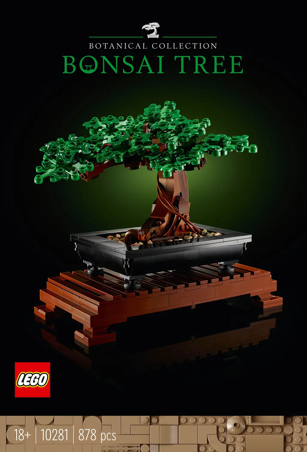 Обкладника "Конструктор LEGO Дерево Бонсай" Обкладинка "Конструктор LEGO Дерево Бонсай"