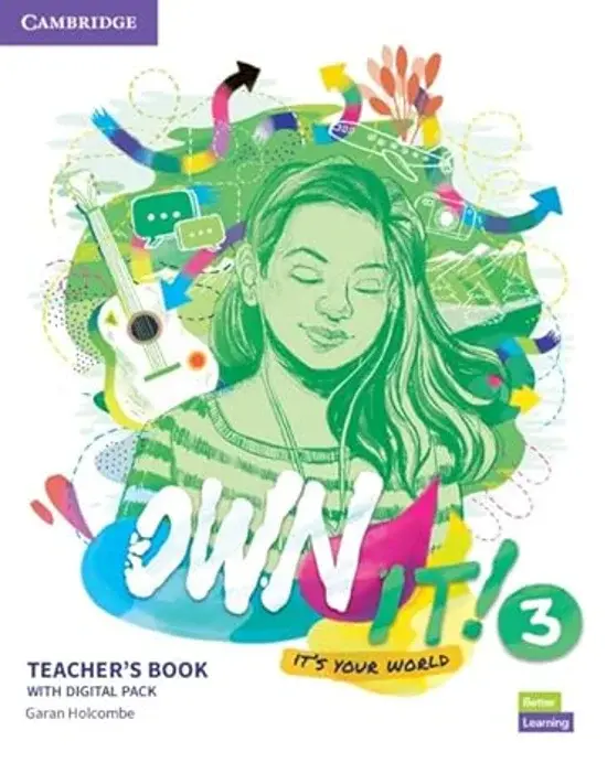 Обкладинка "Own it! Level 3. Teacher's Book with Digital Resource Pack"