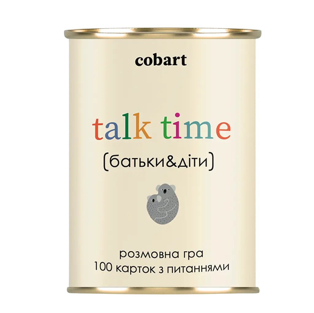 Обкладинка "Карткова гра «Talk time» (батьки та діти)"