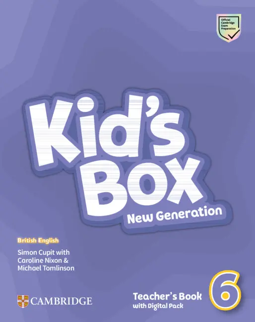 Обкладника "Kid's Box New Generation 6. Teacher's Book with Digital Pack" Обкладинка "Kid's Box New Generation 6. Teacher's Book with Digital Pack"