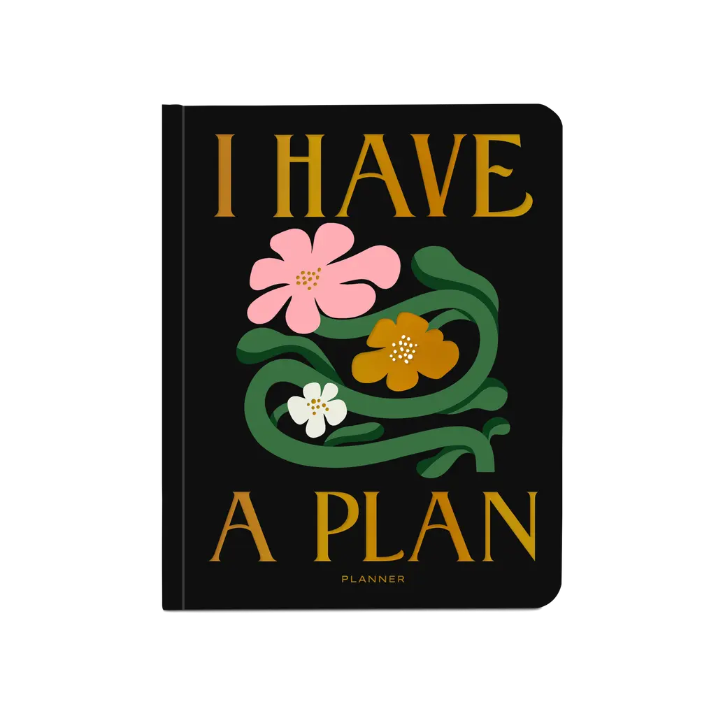 Обкладника "Блокнот для планування "I HAVE A PLAN" квіткова абстракція" Обкладинка "Блокнот для планування "I HAVE A PLAN" квіткова абстракція"