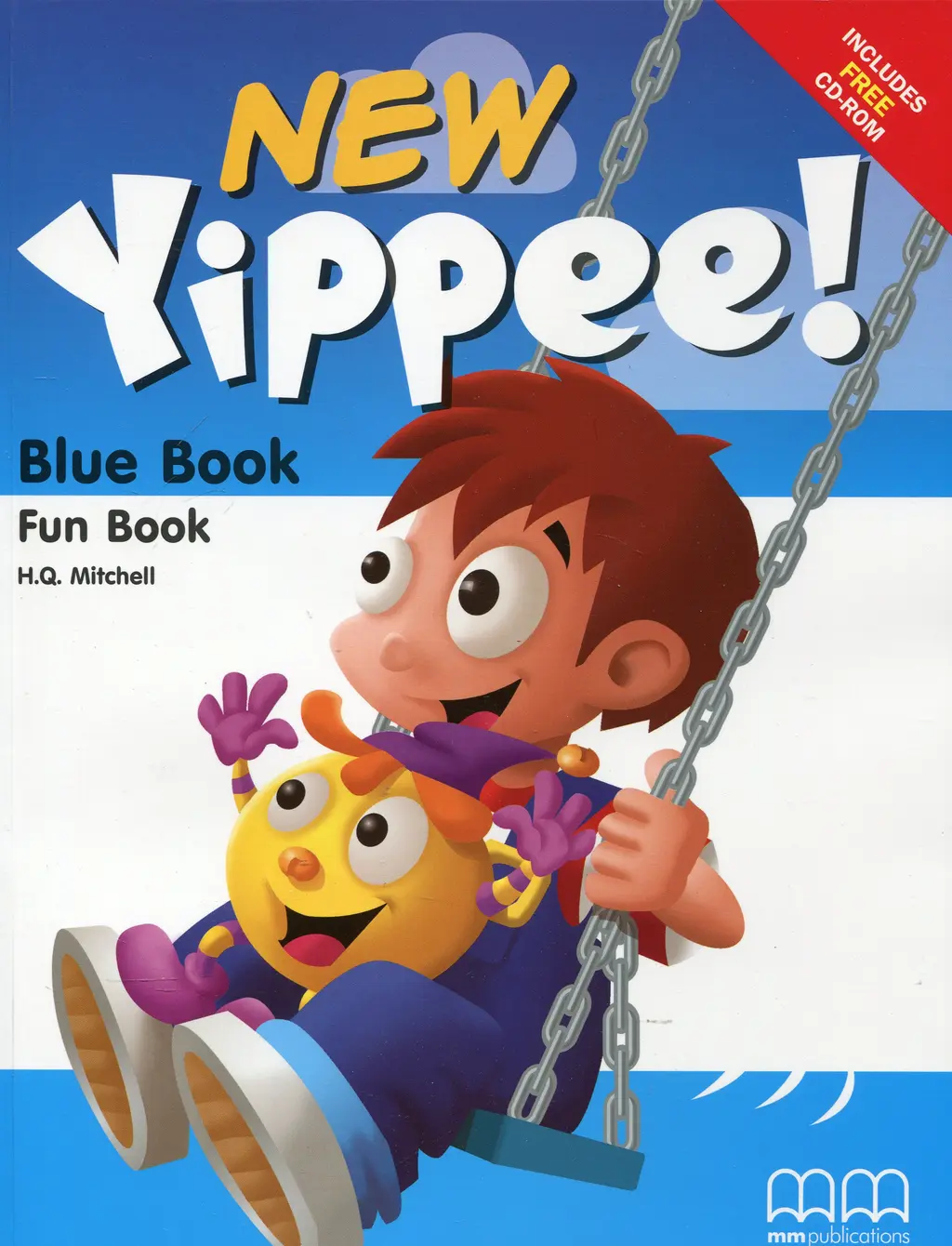 Обкладника "Yippee! New Blue. Fun Book with CD" Обкладинка "Yippee! New Blue. Fun Book with CD"