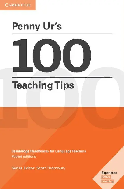 Обкладника "Penny Ur's 100 Teaching Tips" Обкладинка "Penny Ur's 100 Teaching Tips"