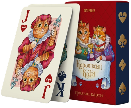 Карти для гри «Королівські коти»