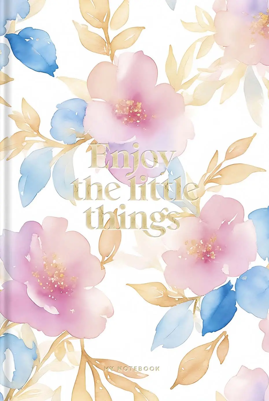 Зошит в інтегральній палітурці «Enjoy the little things» у клітинку