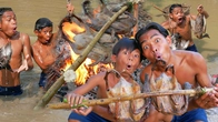 Primitive Boy Meets Jungle Ducks: Making Roast Ducks and Eating Delicious in the Rainforest