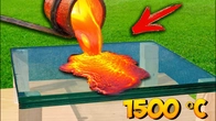 EXPERIMENT: LAVA vs BULLETPROOF GLASS