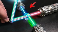 EXPERIMENT: POWER LASER vs PRISM CUBE