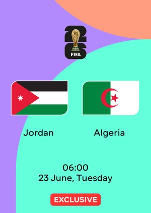 Jordan — Algeria