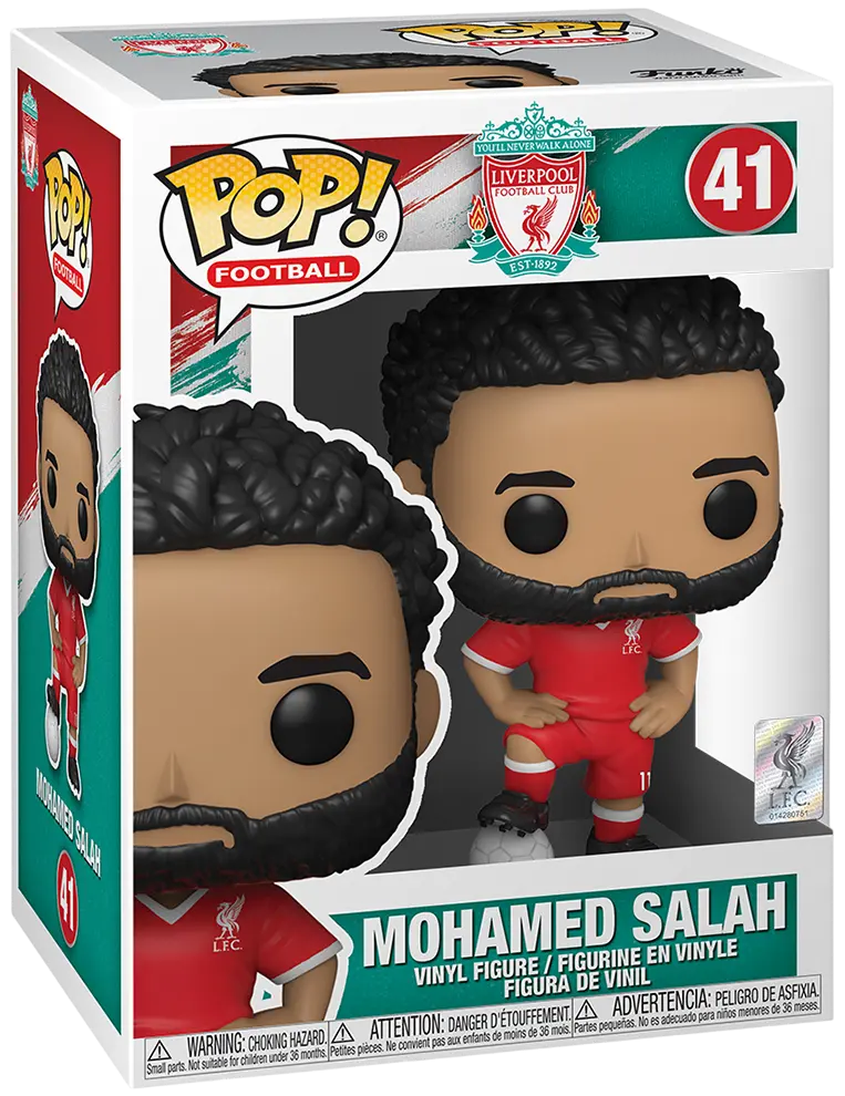 Обкладника "Фігурка Funko Pop Football Ліверпуль Мохамед Салах" Обкладинка "Фігурка Funko Pop Football Ліверпуль Мохамед Салах"