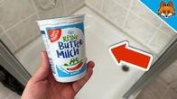 Pour Milk into your Shower and WATCH WHAT HAPPENS(Amazing)