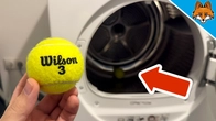 Throw a Tennis Ball to your Laundry and WATCH WHAT HAPPENS(Ingenious Trick)