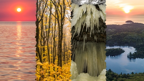 A Year of Upper Michigan Scenery UHD HDR