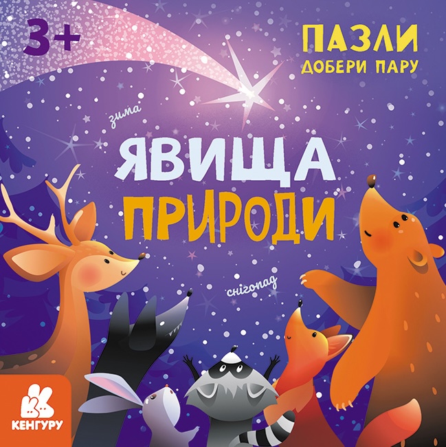Пазли. Добери пару. Явища природи