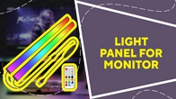 Light panel for monitor